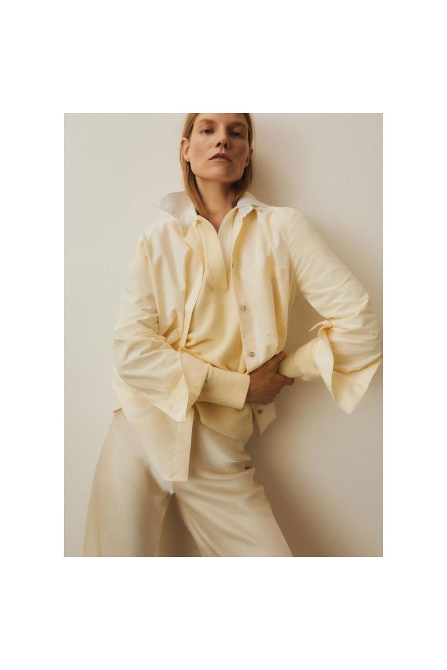 Fluid Satin Bias Pant