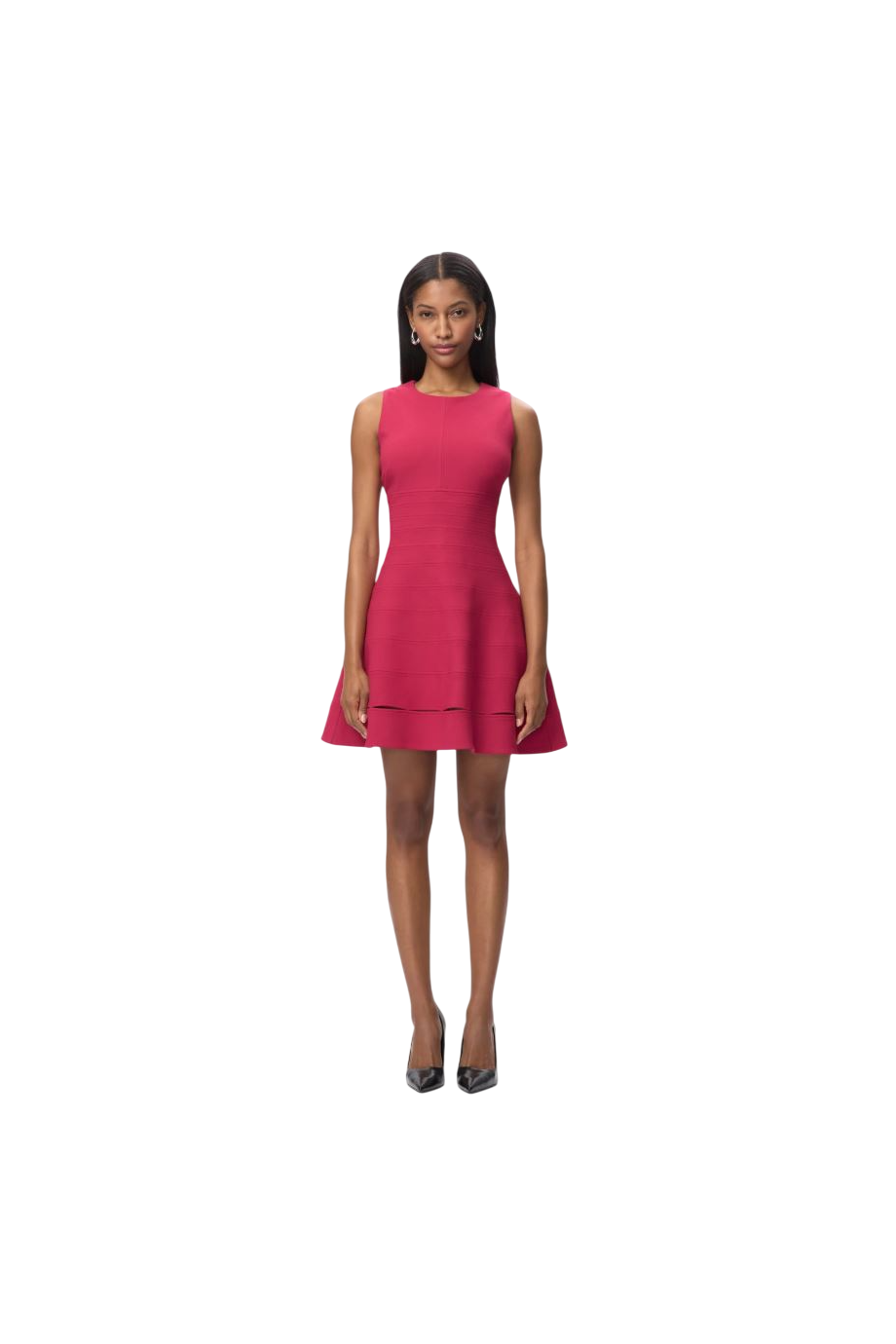 The Rosemarie knitted mini dress