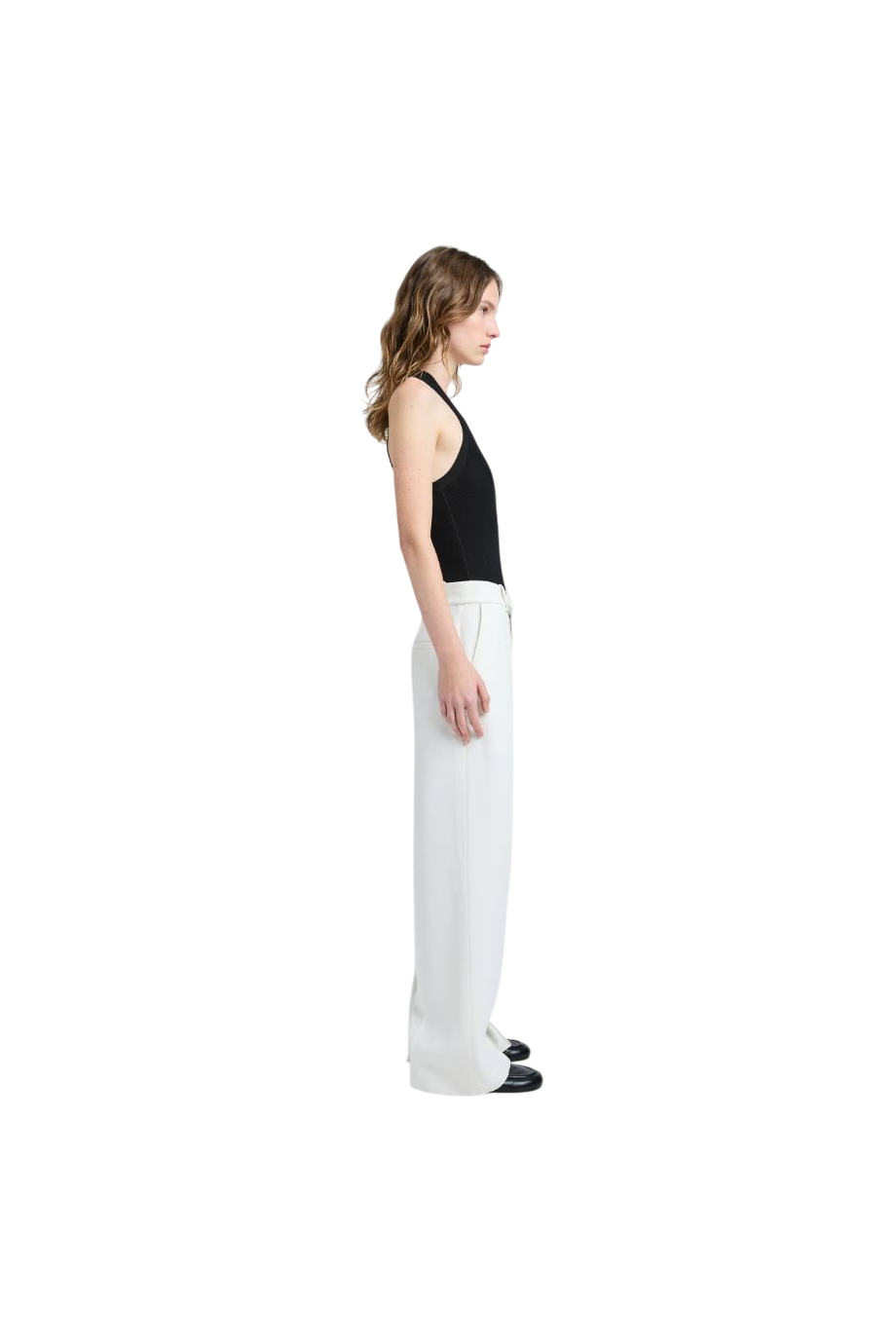 Weyes crepe pants