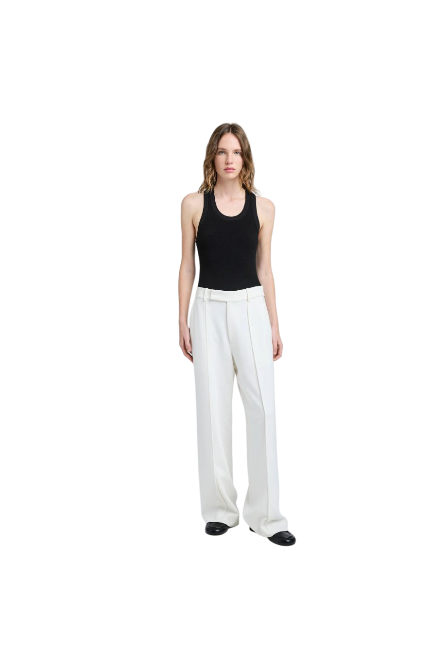 Weyes crepe pants