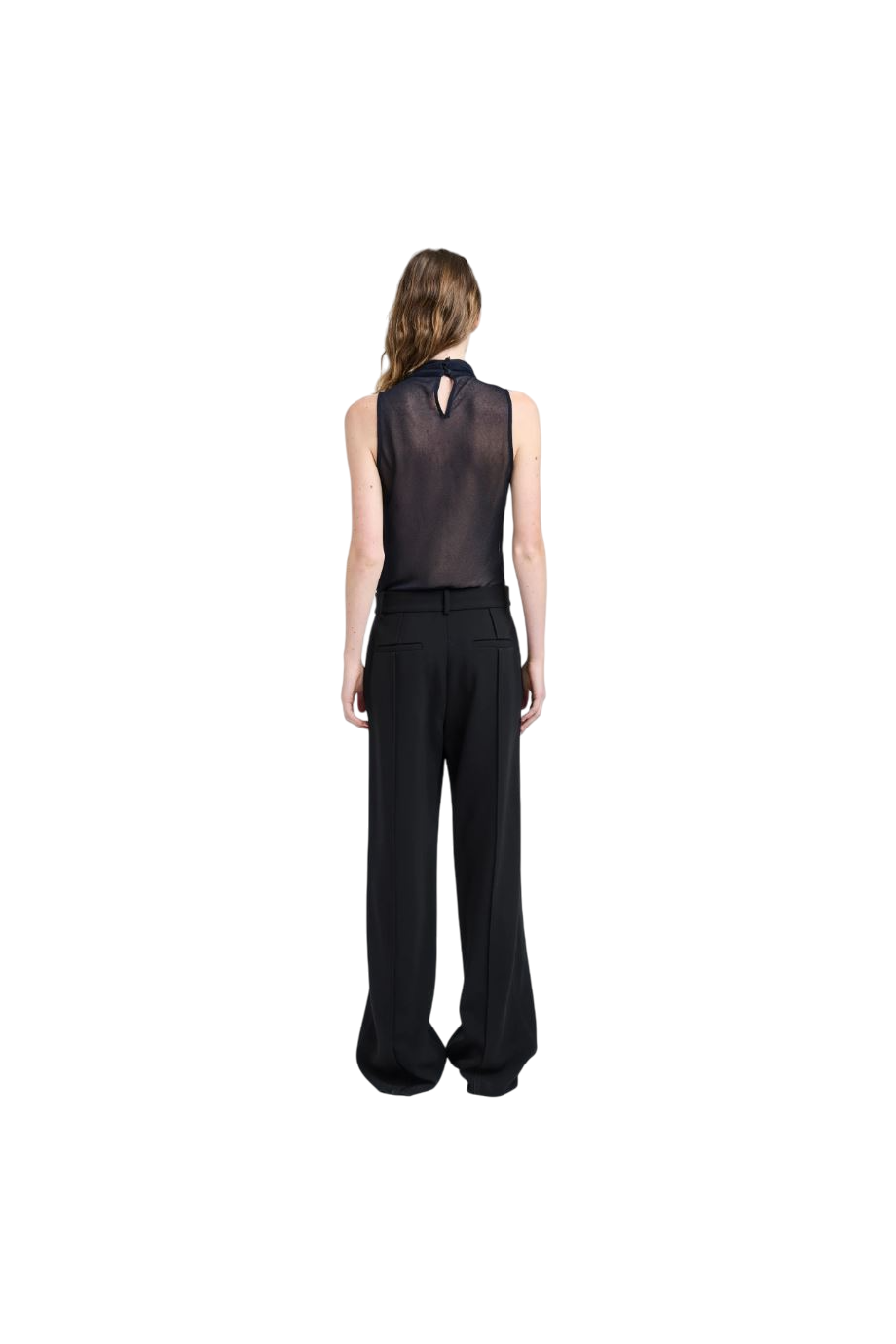 Weyes crepe pants