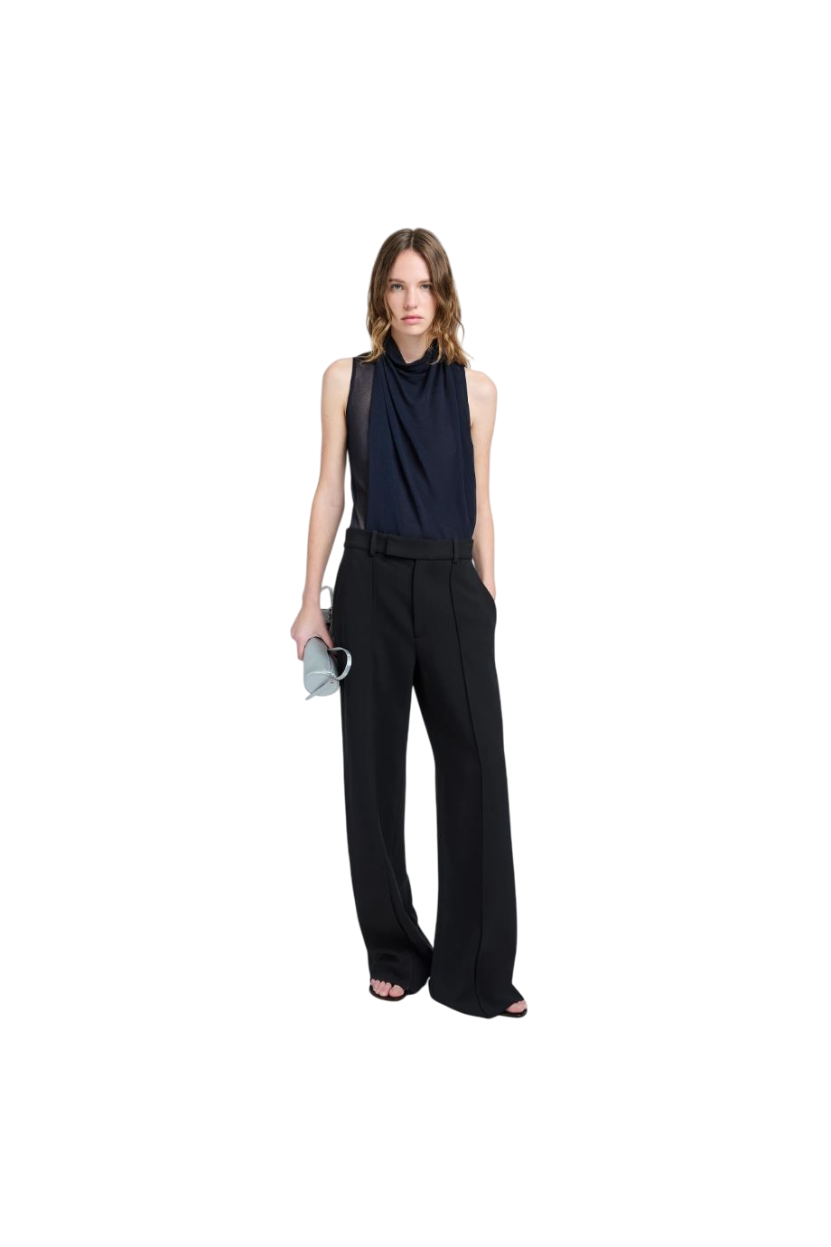 Weyes crepe pants