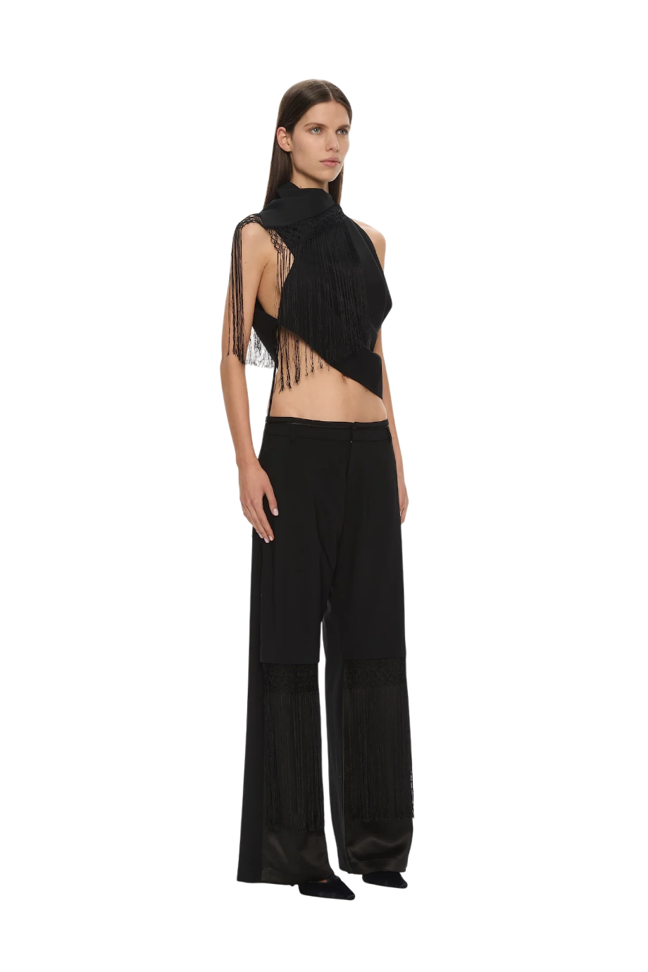Unravel macrame top