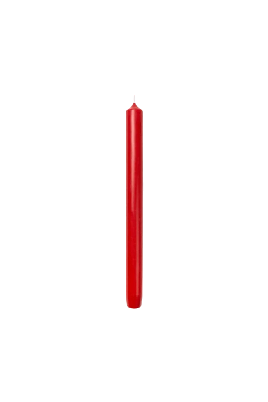 Red Bougies Royale 6 taper candles 28cm 