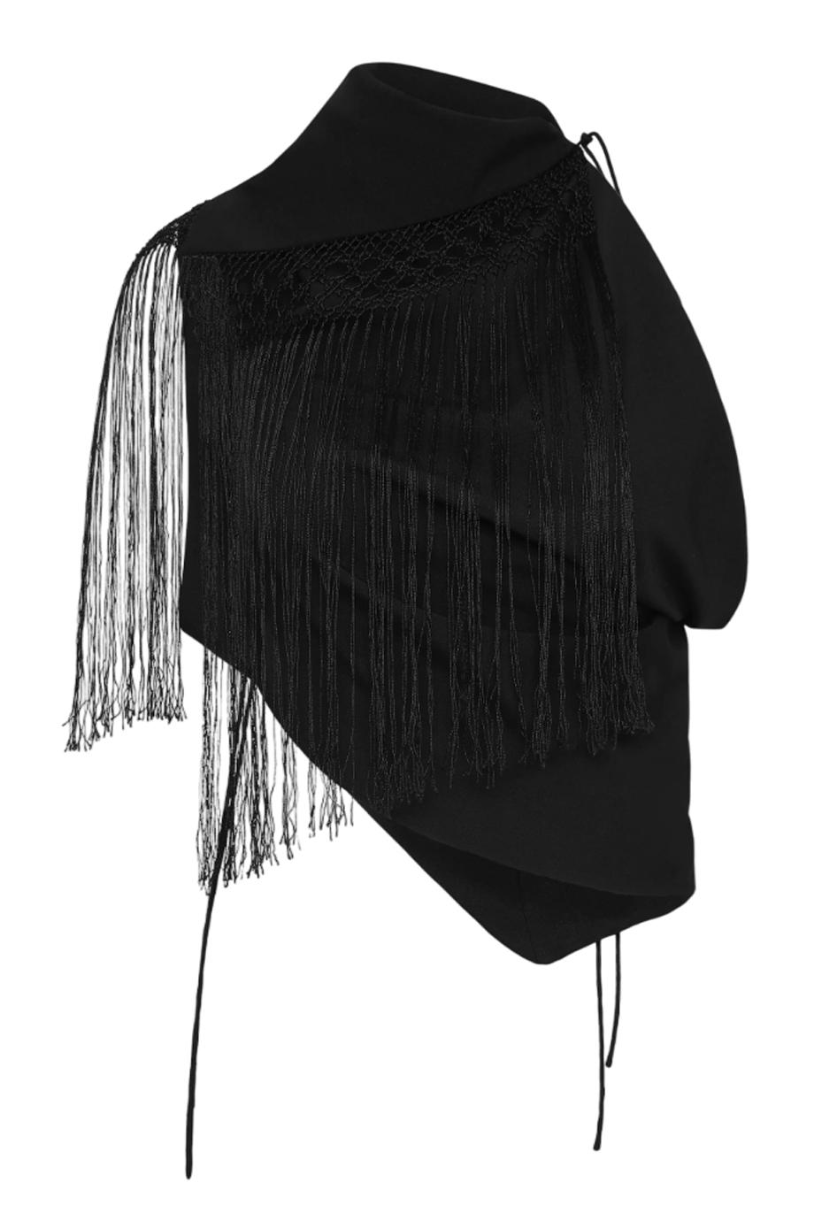 Unravel macrame top