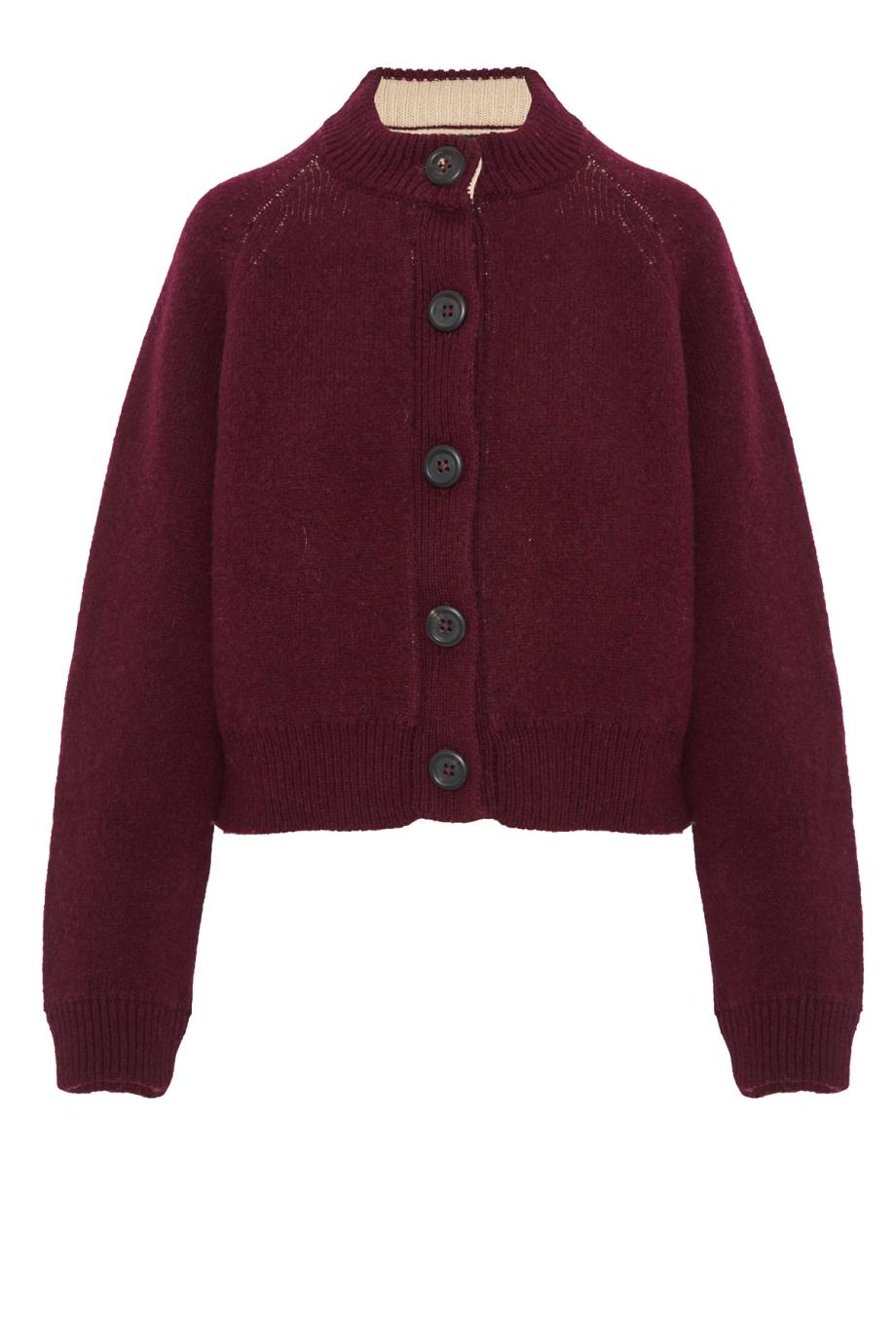 Sherman Shetland-wool and cashmere cardigan