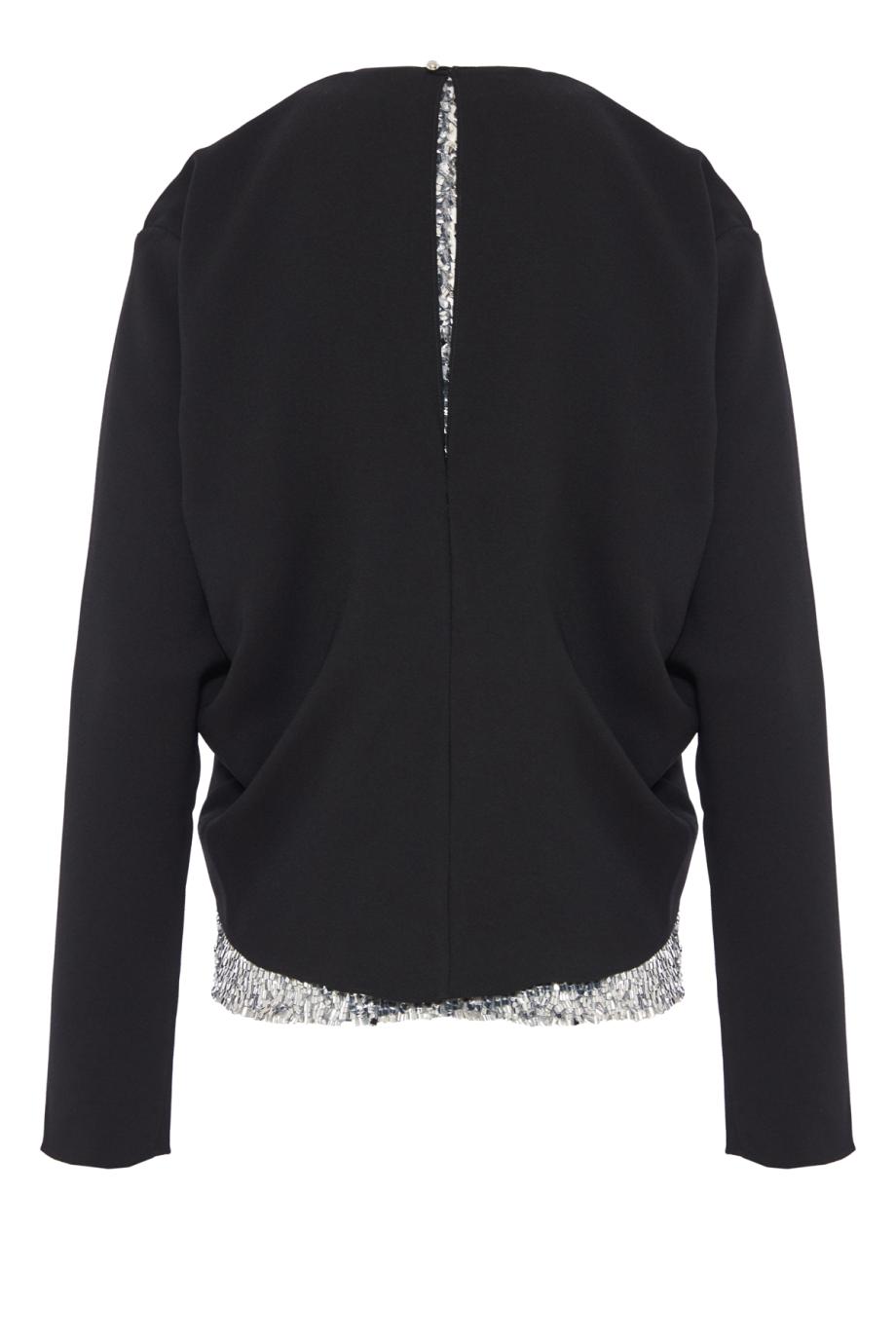 Sequined chiffon top 