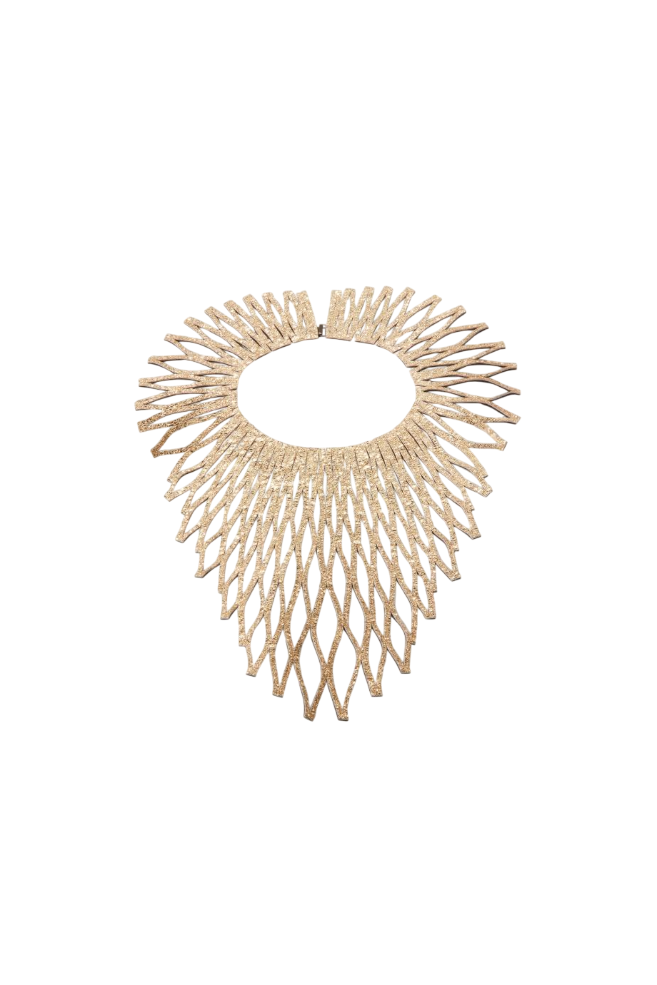 Luminus embellished leather choker