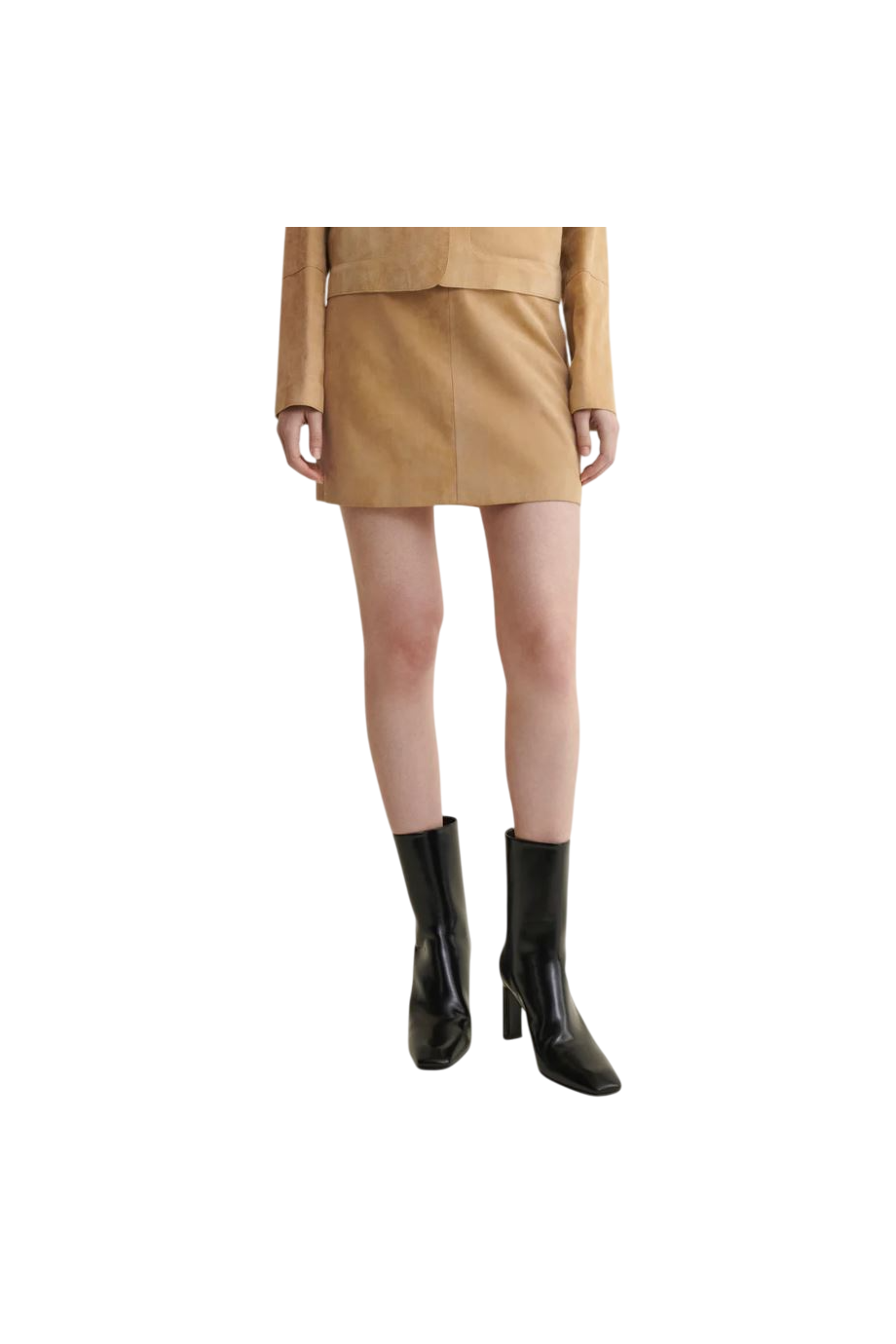 Melody suede mini skirt