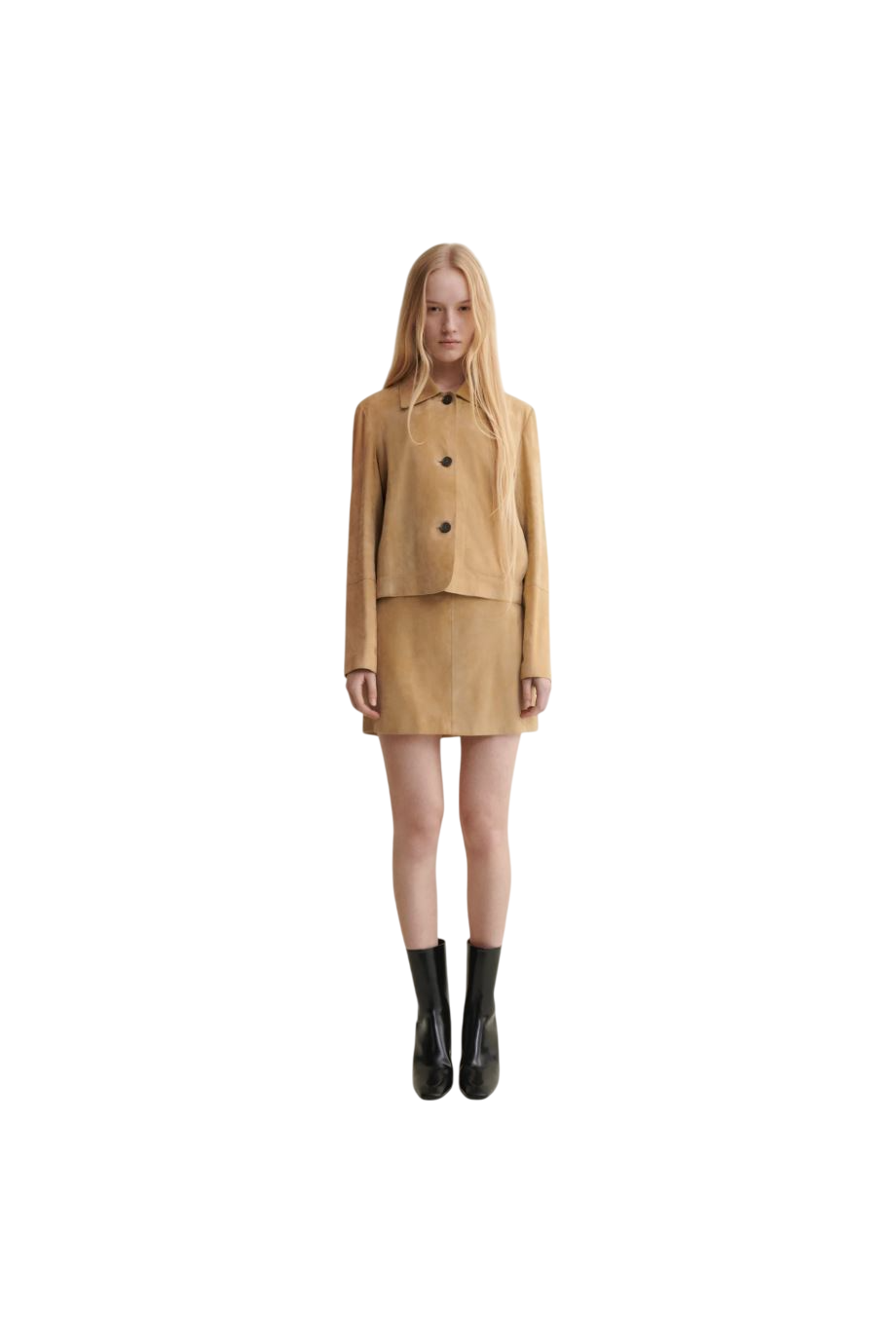 Melody suede mini skirt