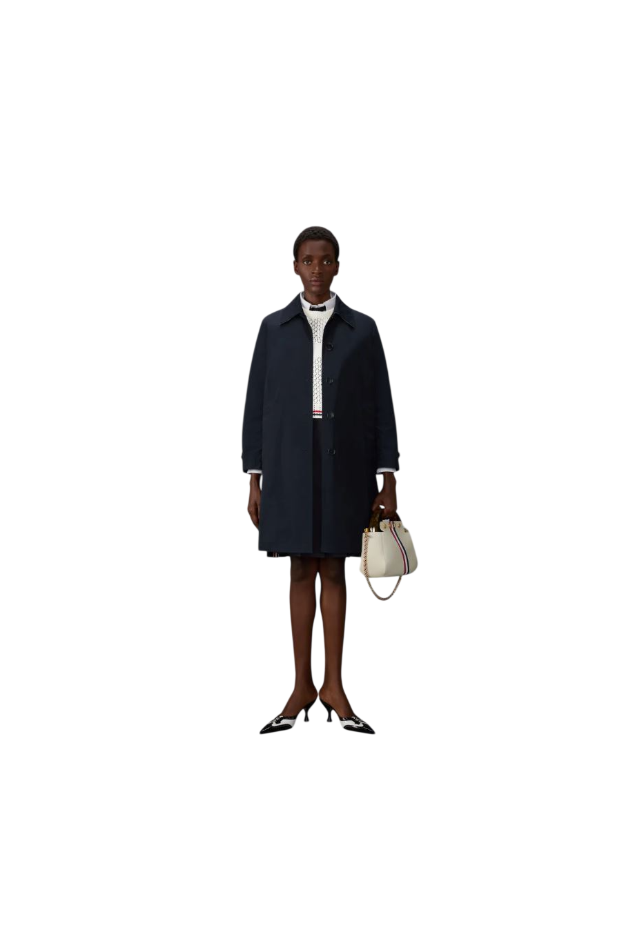 Hector pointelle-knit cotton sweater