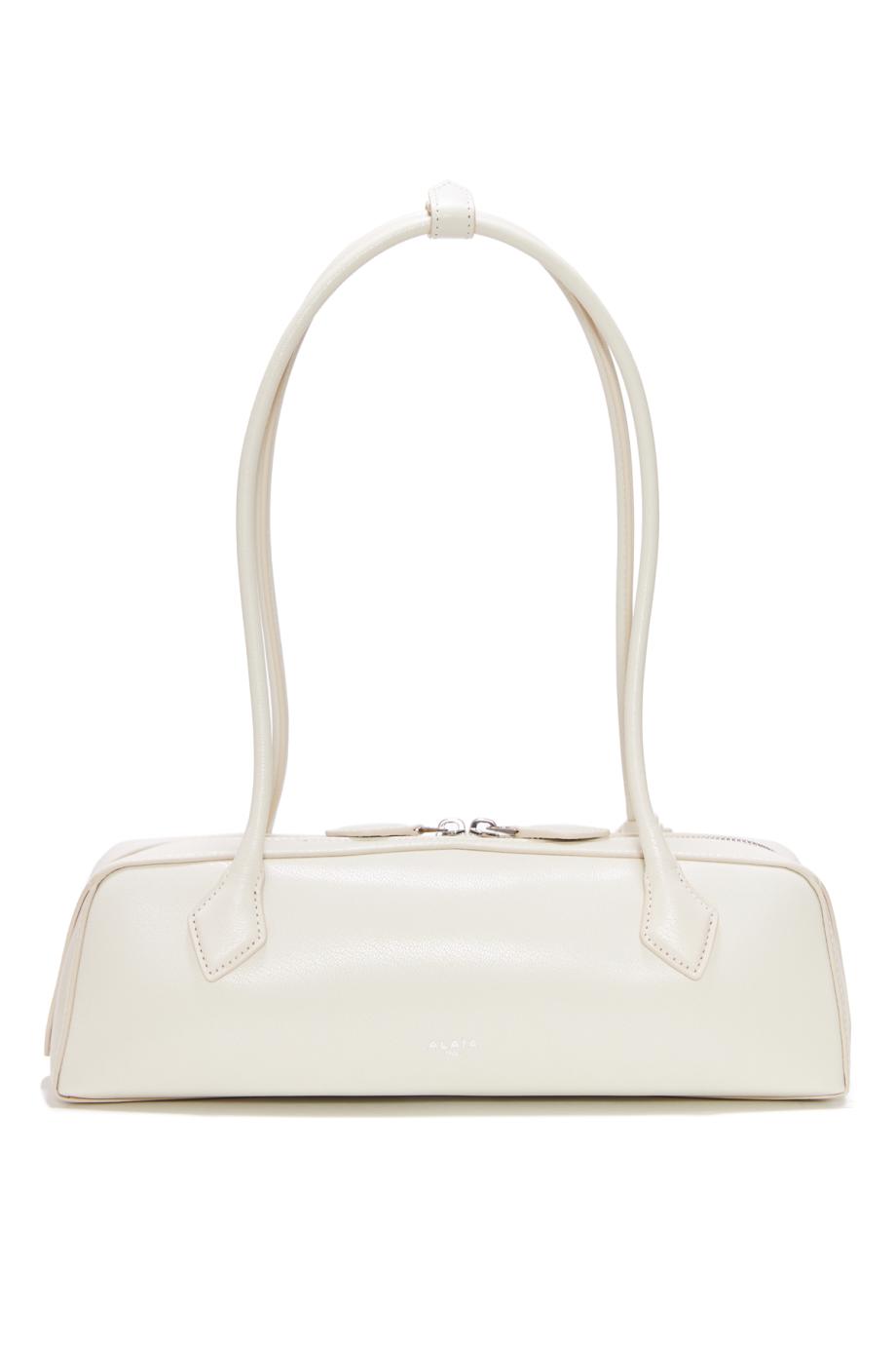 Le Teckel top handle bag- Ivoire
