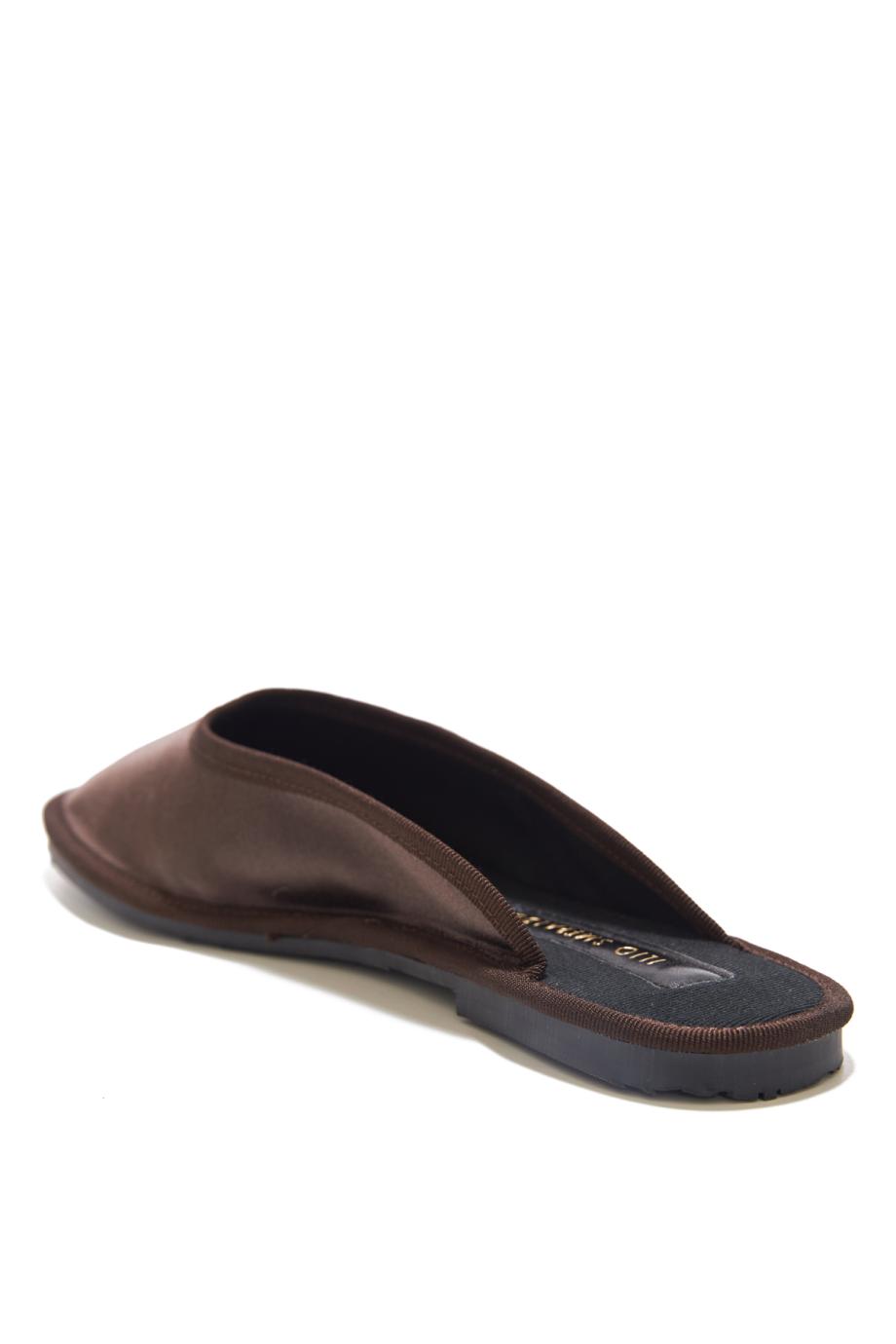 Forte satin slippers