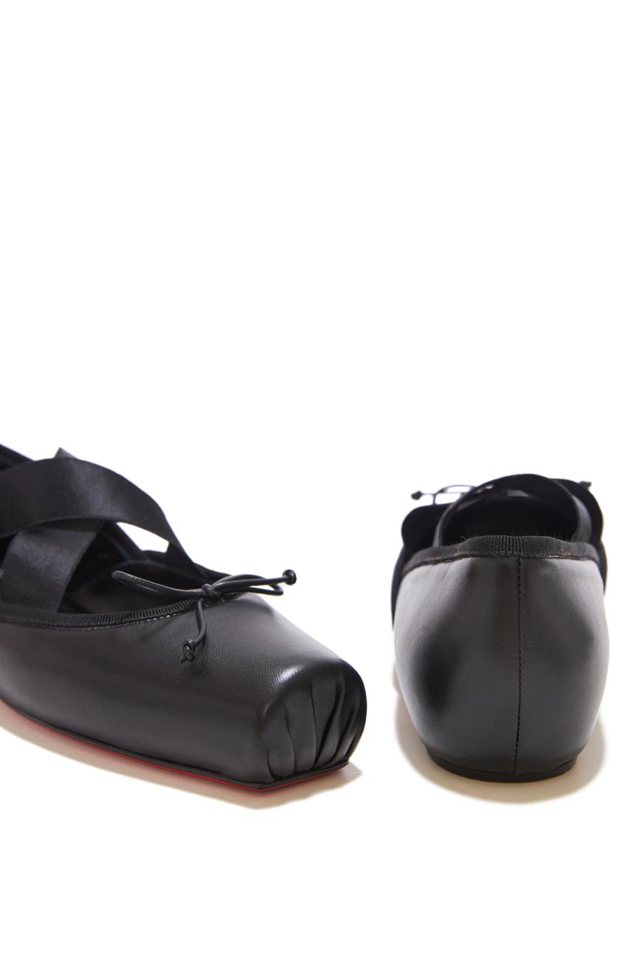 Ballerinas - Lamb nappa leather - Black