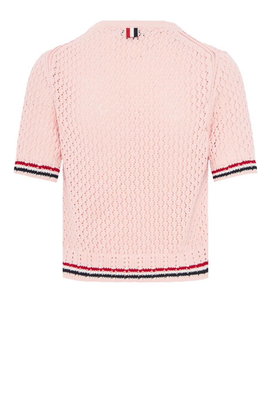 Hector pointelle-knit cotton sweater