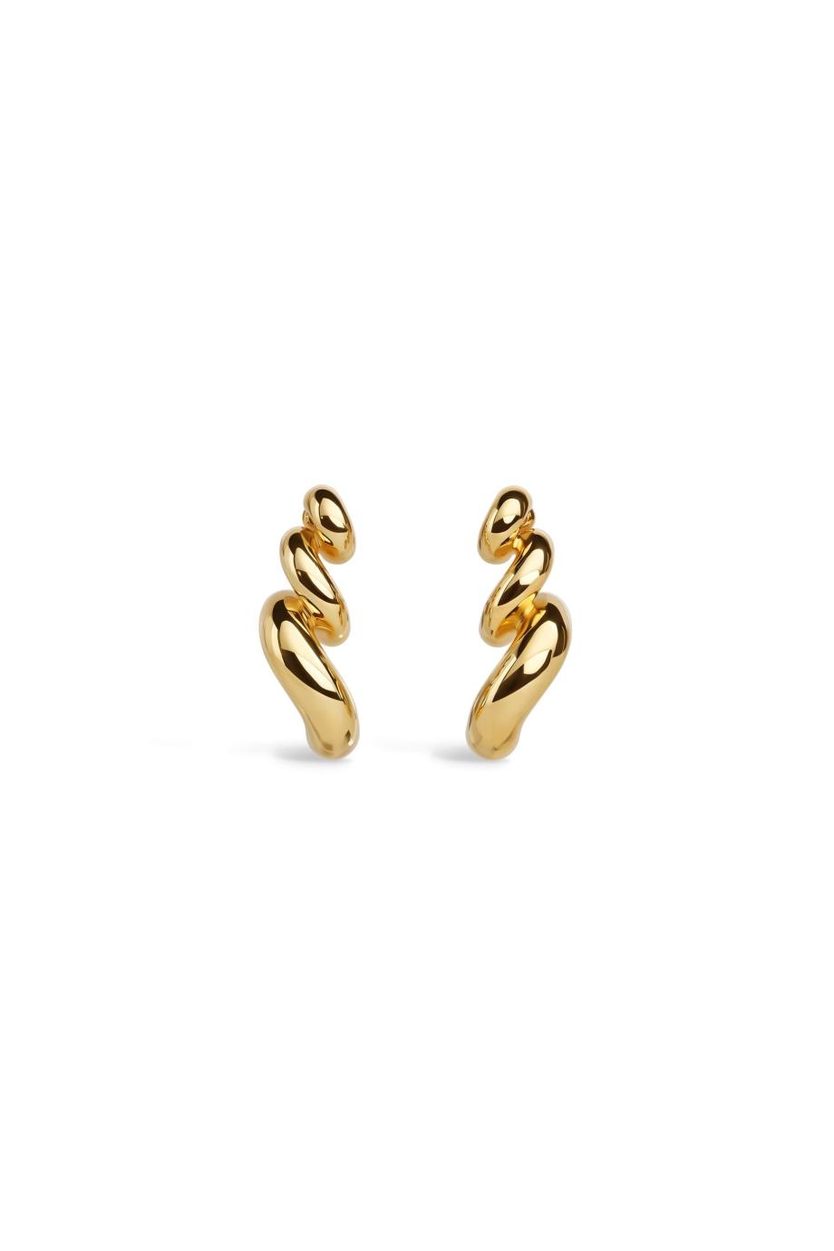 Gold-tone earrings 