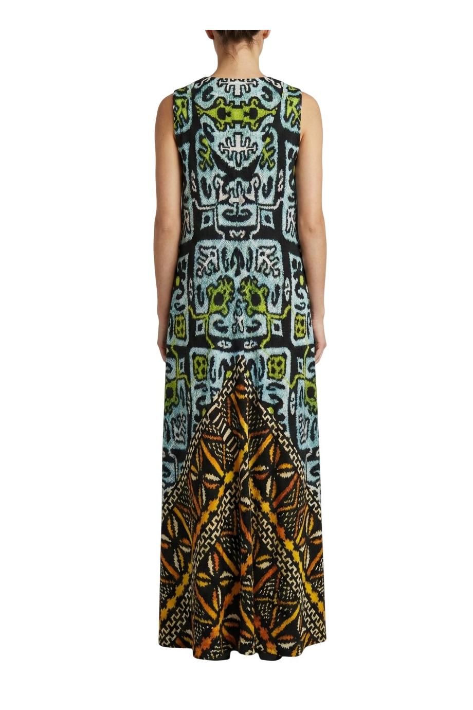 Era 11 printed silk kaftan