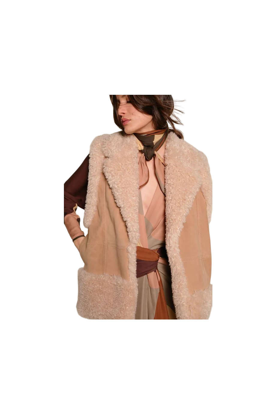 Salty Air Vest goatskin vest