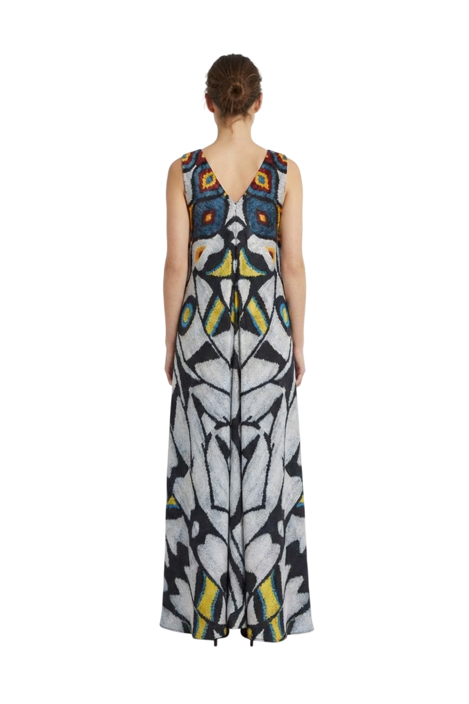 08 embroided silk kaftan