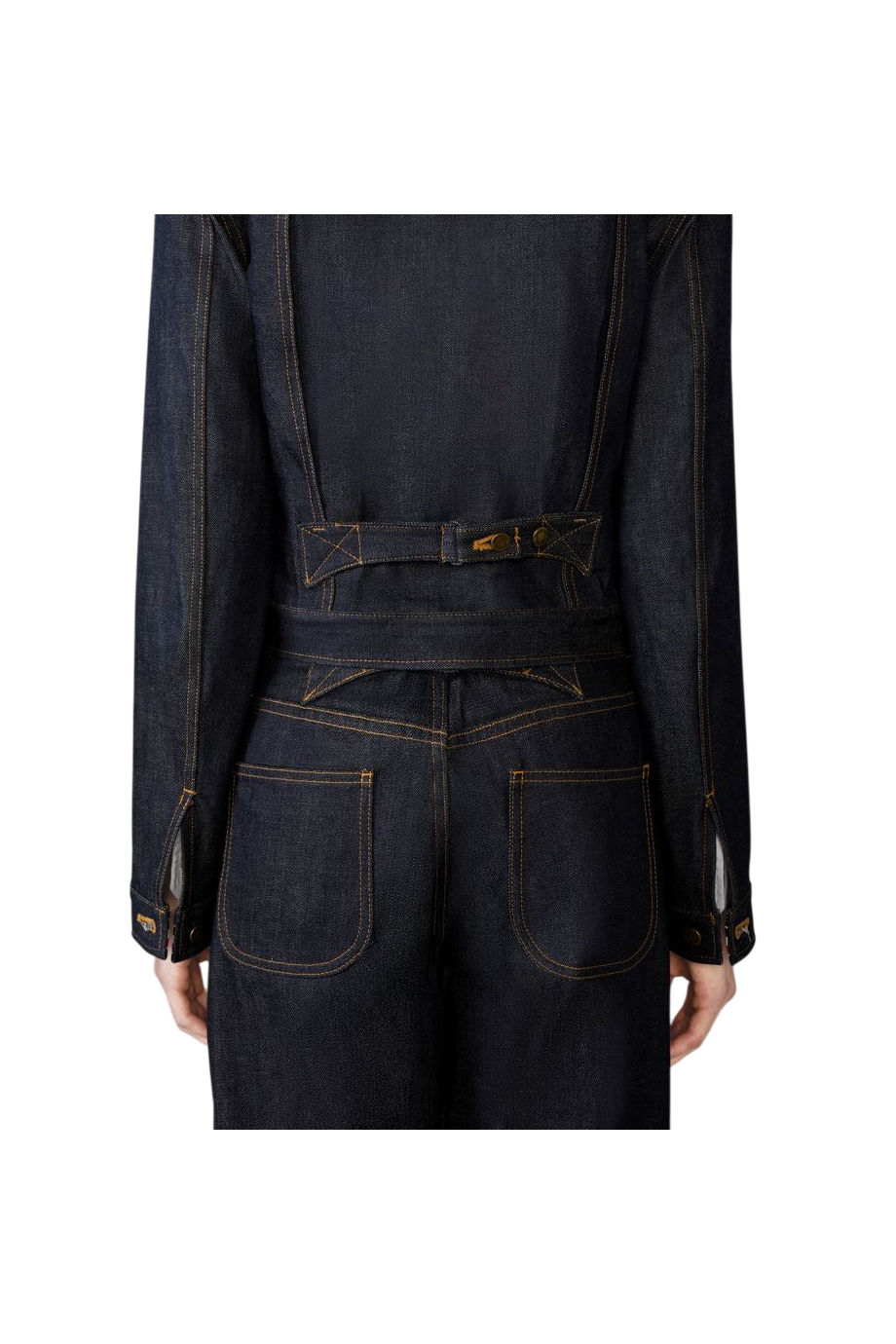 Shrunken Japanese-cotton denim jacket