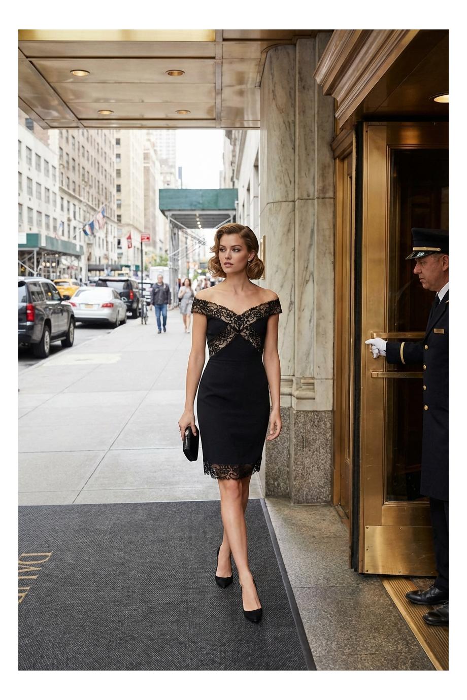 Off-The-Shoulder Short mini dress