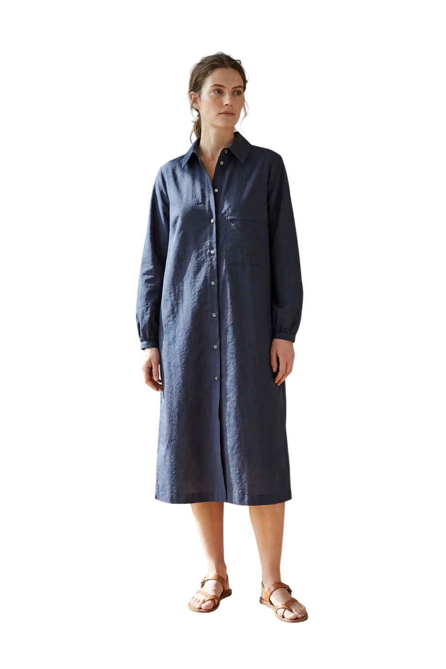 Irene cotton midi dress