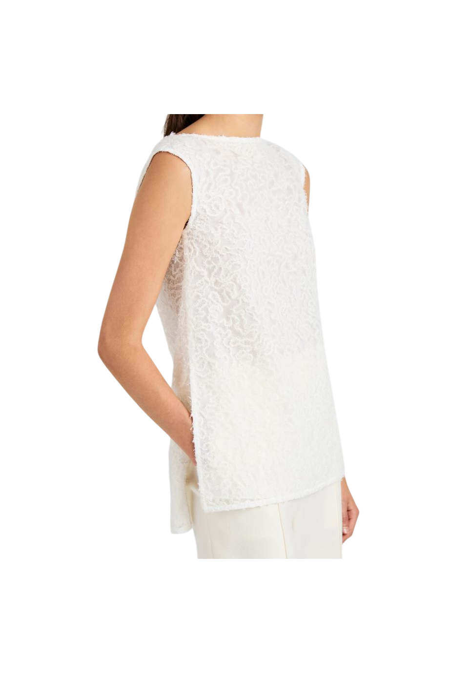 Virgine embroidered top