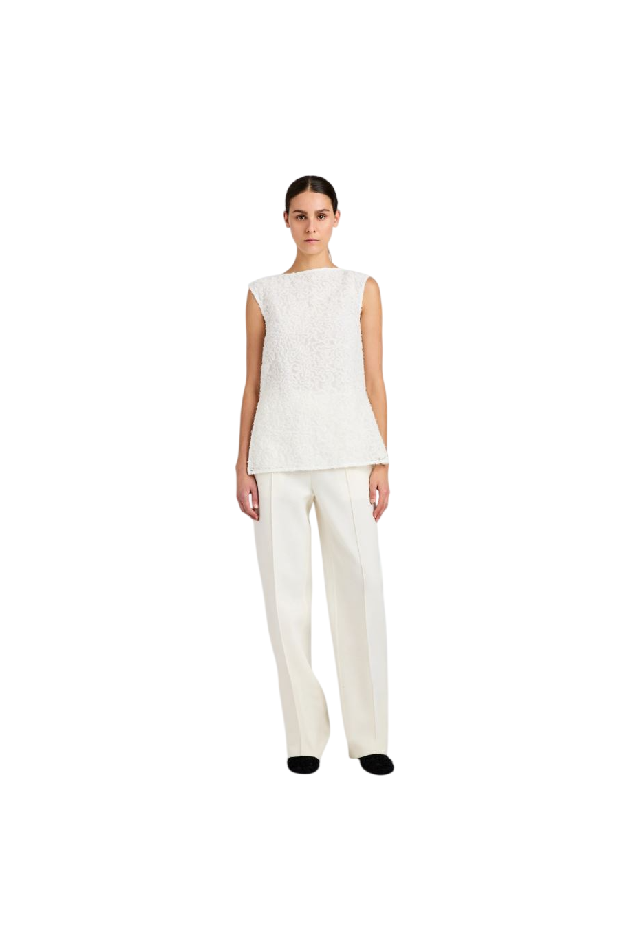 Virgine embroidered top
