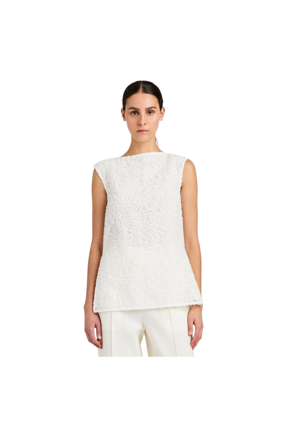 Virgine embroidered top