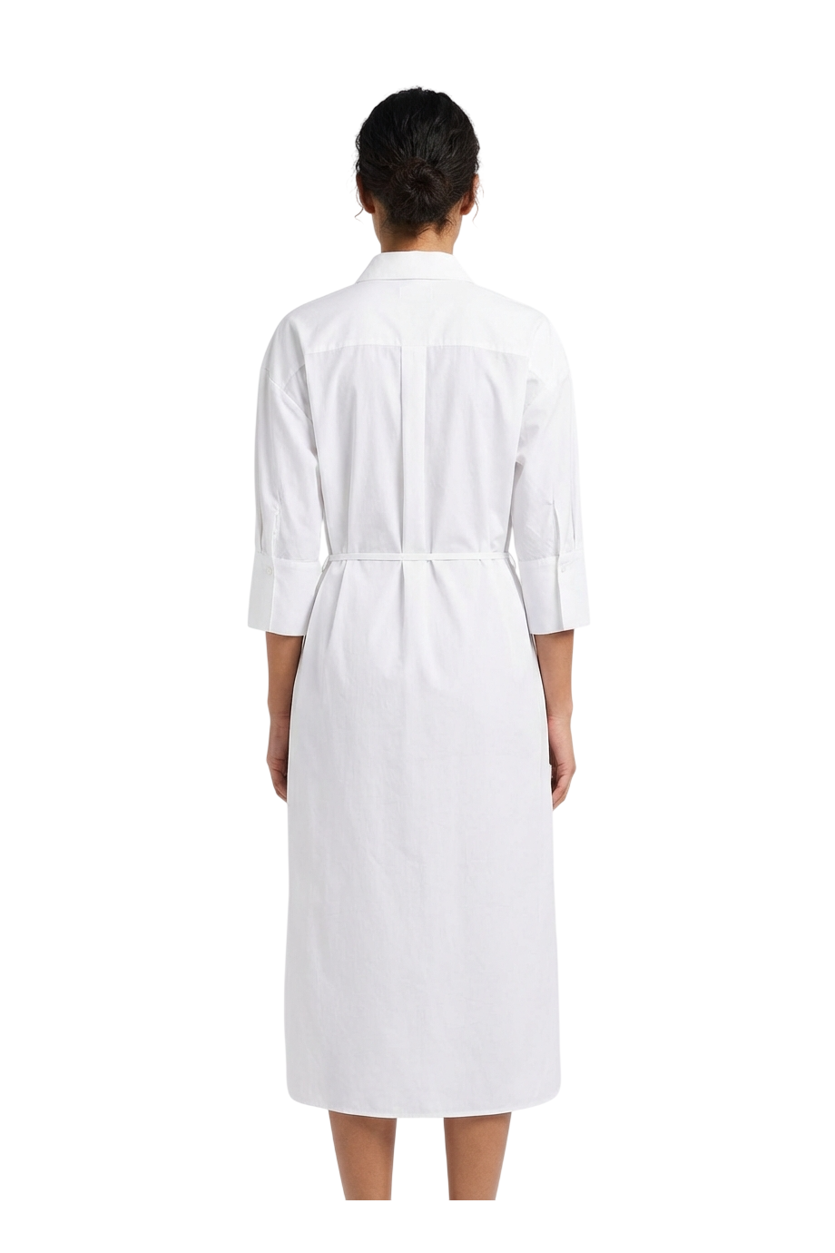 Embroidered cotton maxi dress