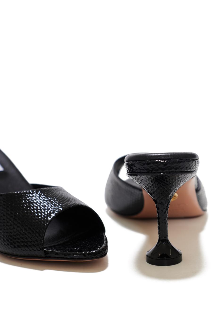 Bisous 85 leather mules