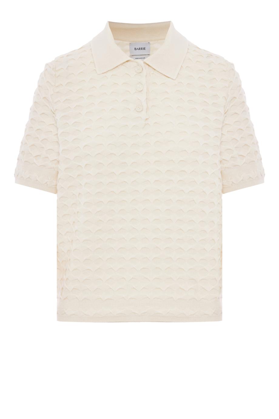 Origami cashmere and cotton sweater 