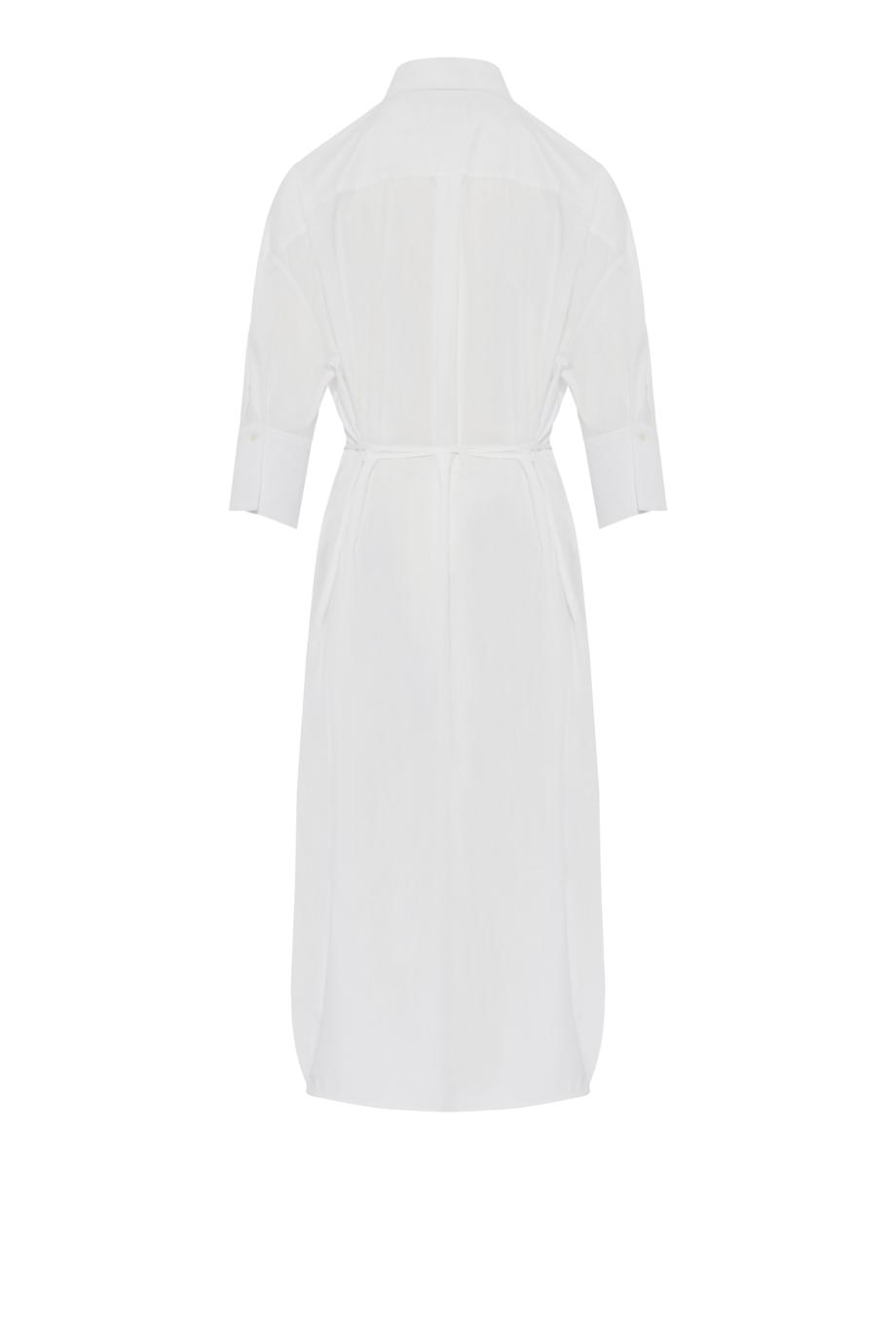 Embroidered cotton maxi dress