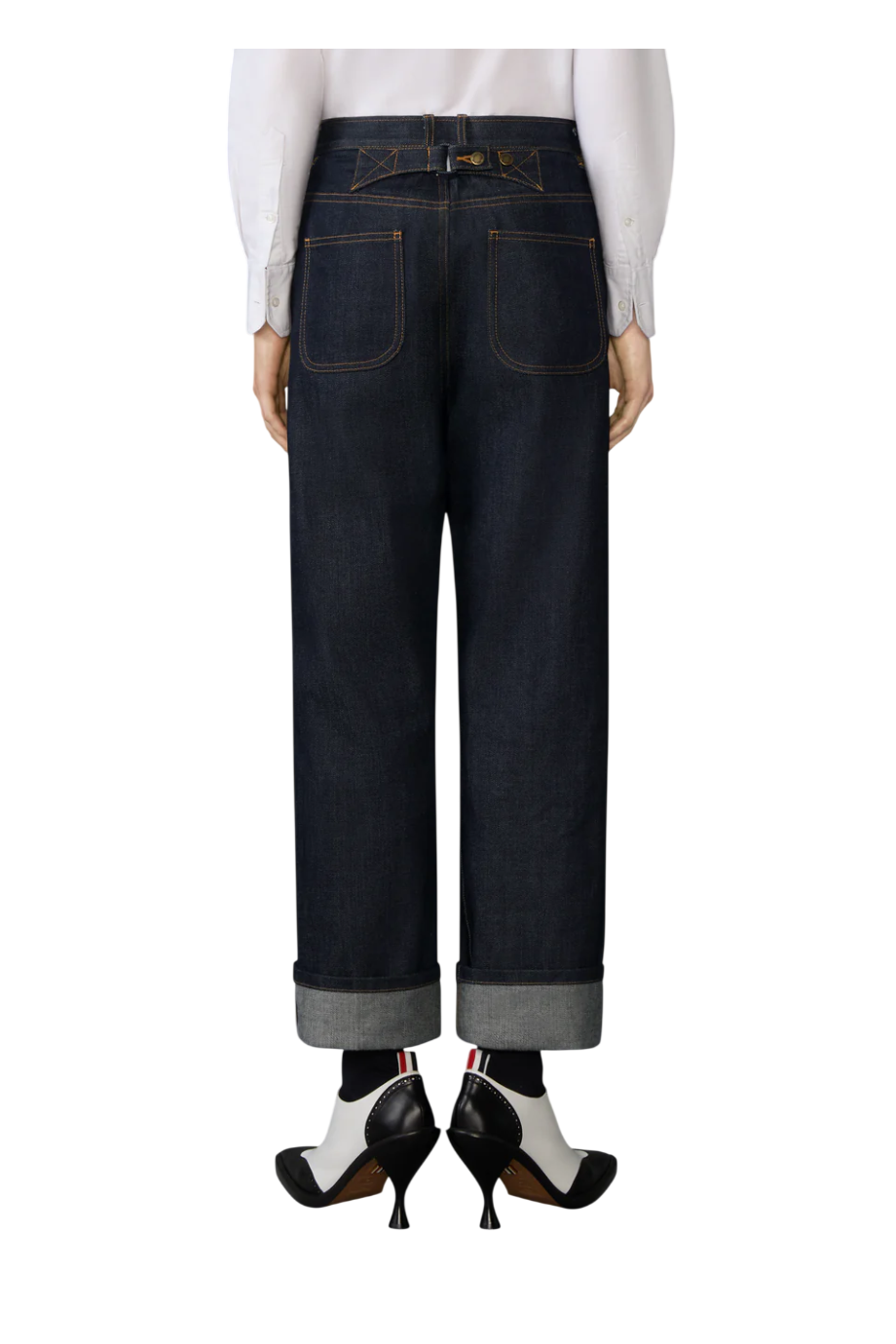 Japanese-cotton denim jeans