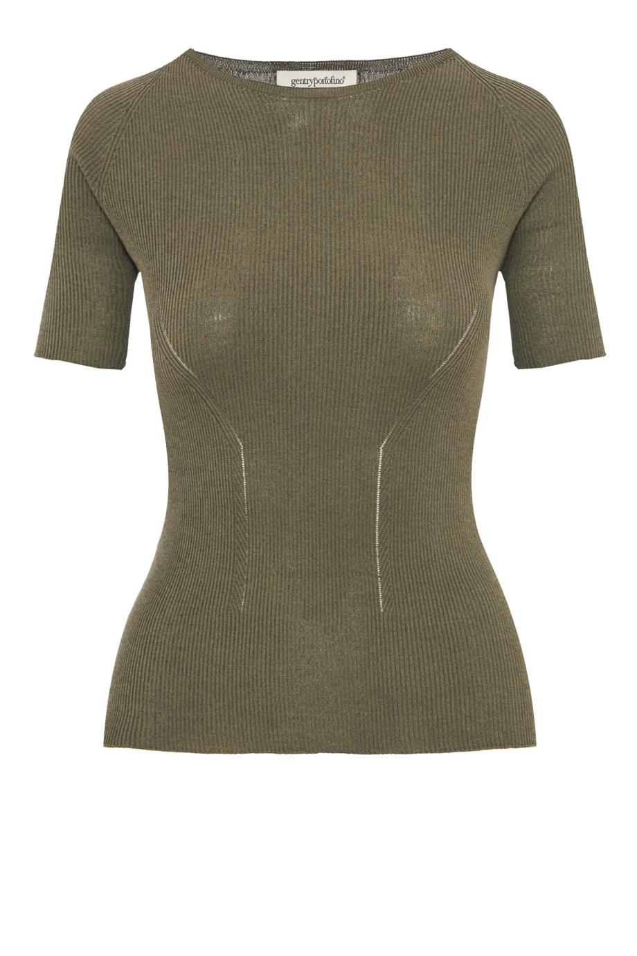 Silk and cotton sweater