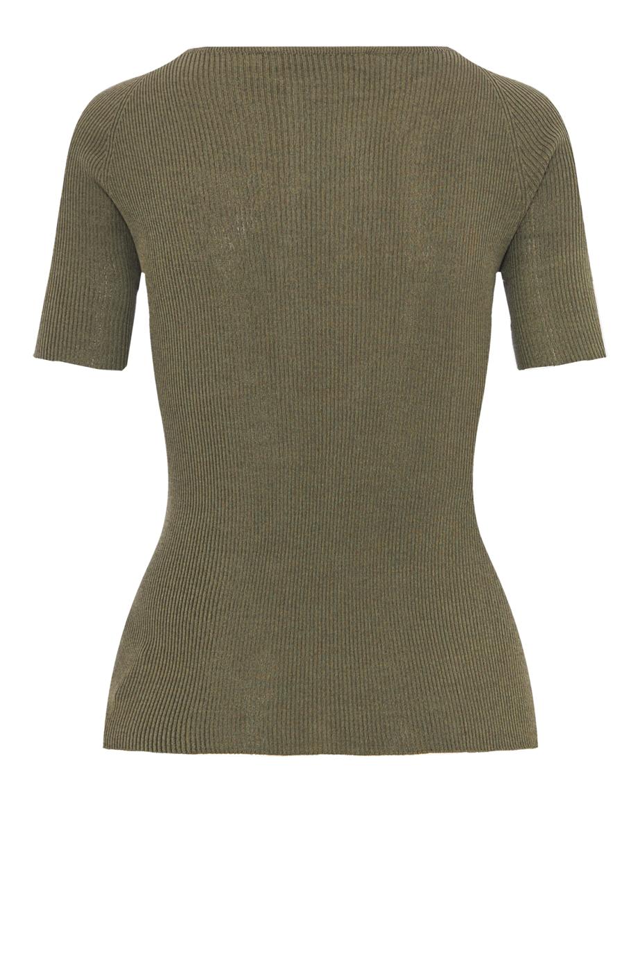 Silk and cotton sweater