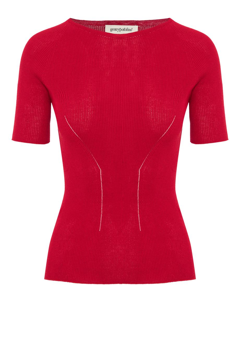 Silk and cotton sweater