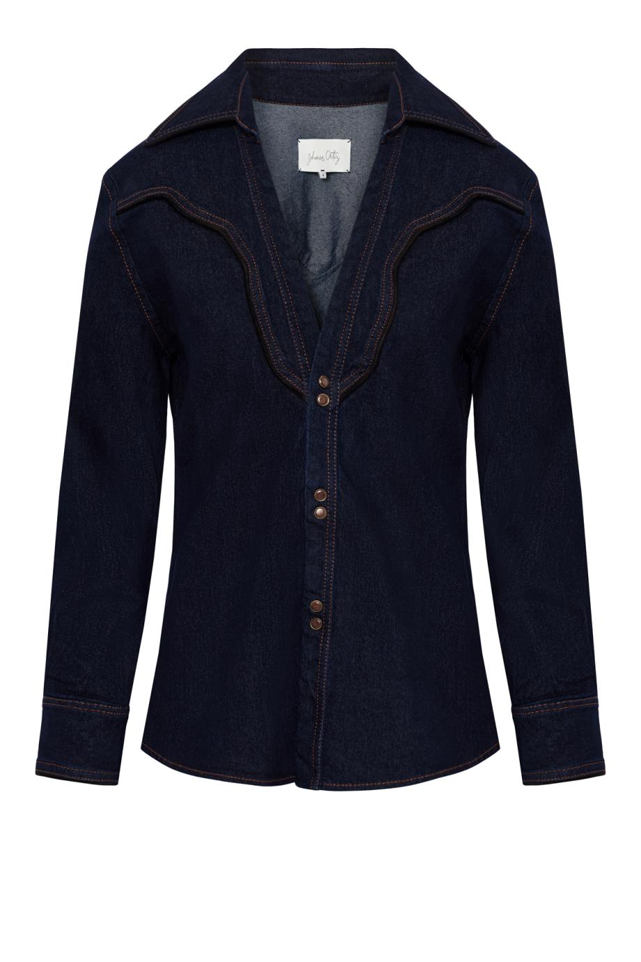 Hacia Puerto denim shirt