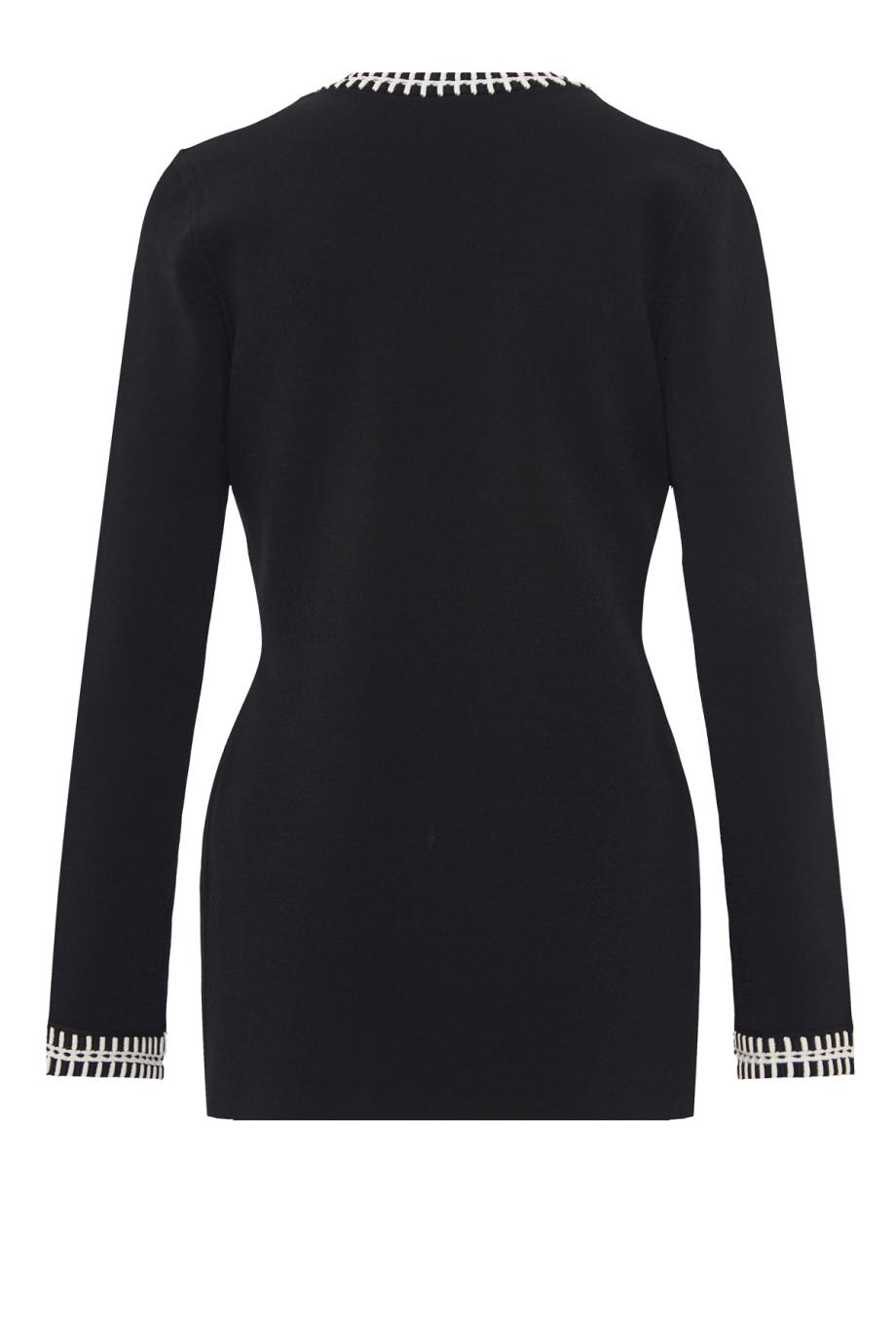 Eternal jacquard-knit cardigan