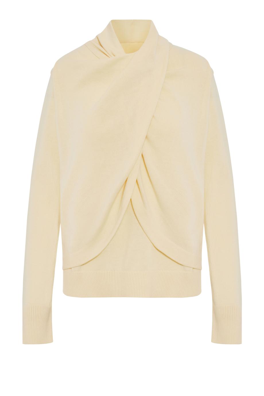 Adaya draped cotton top
