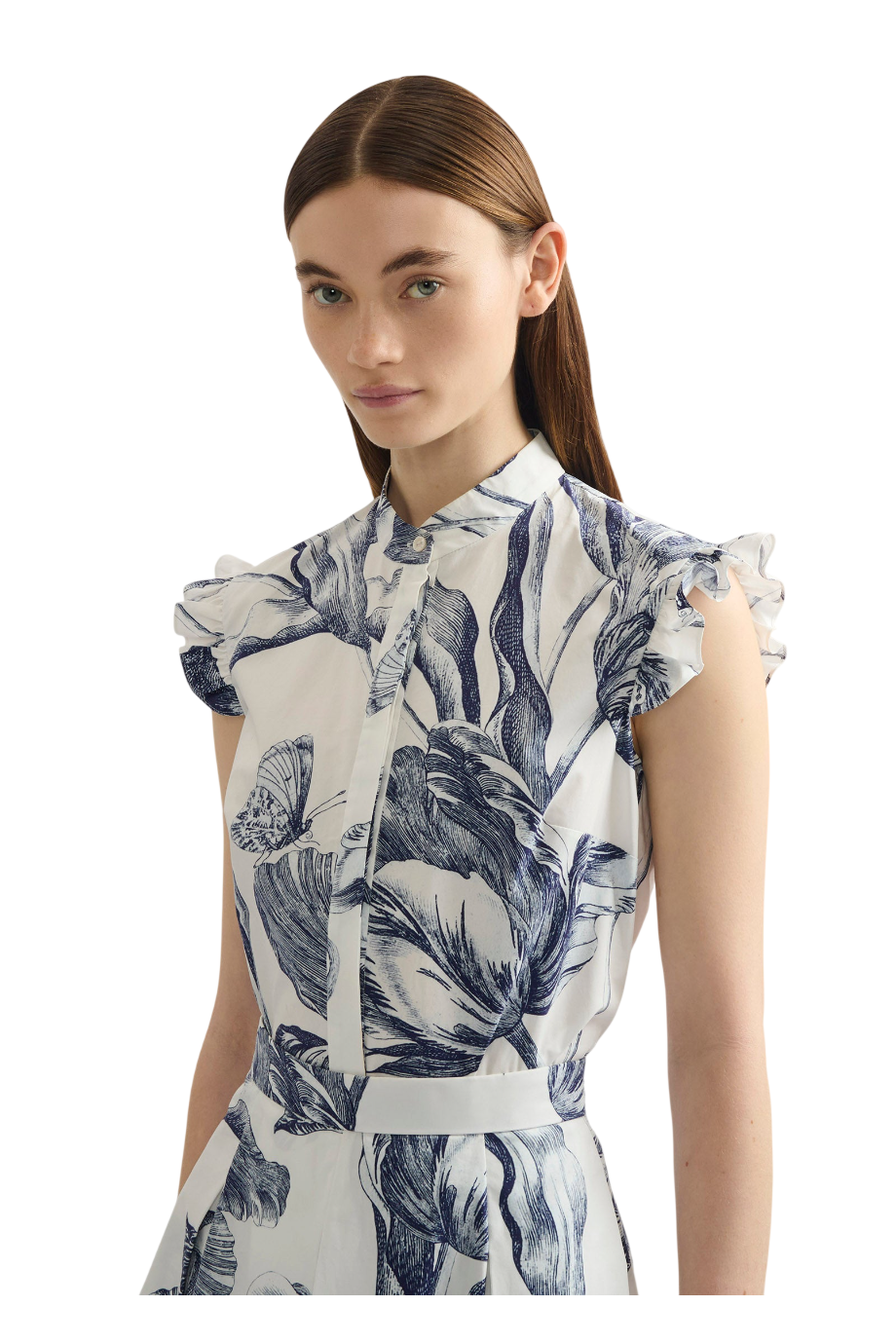 Botanical organic-cotton top