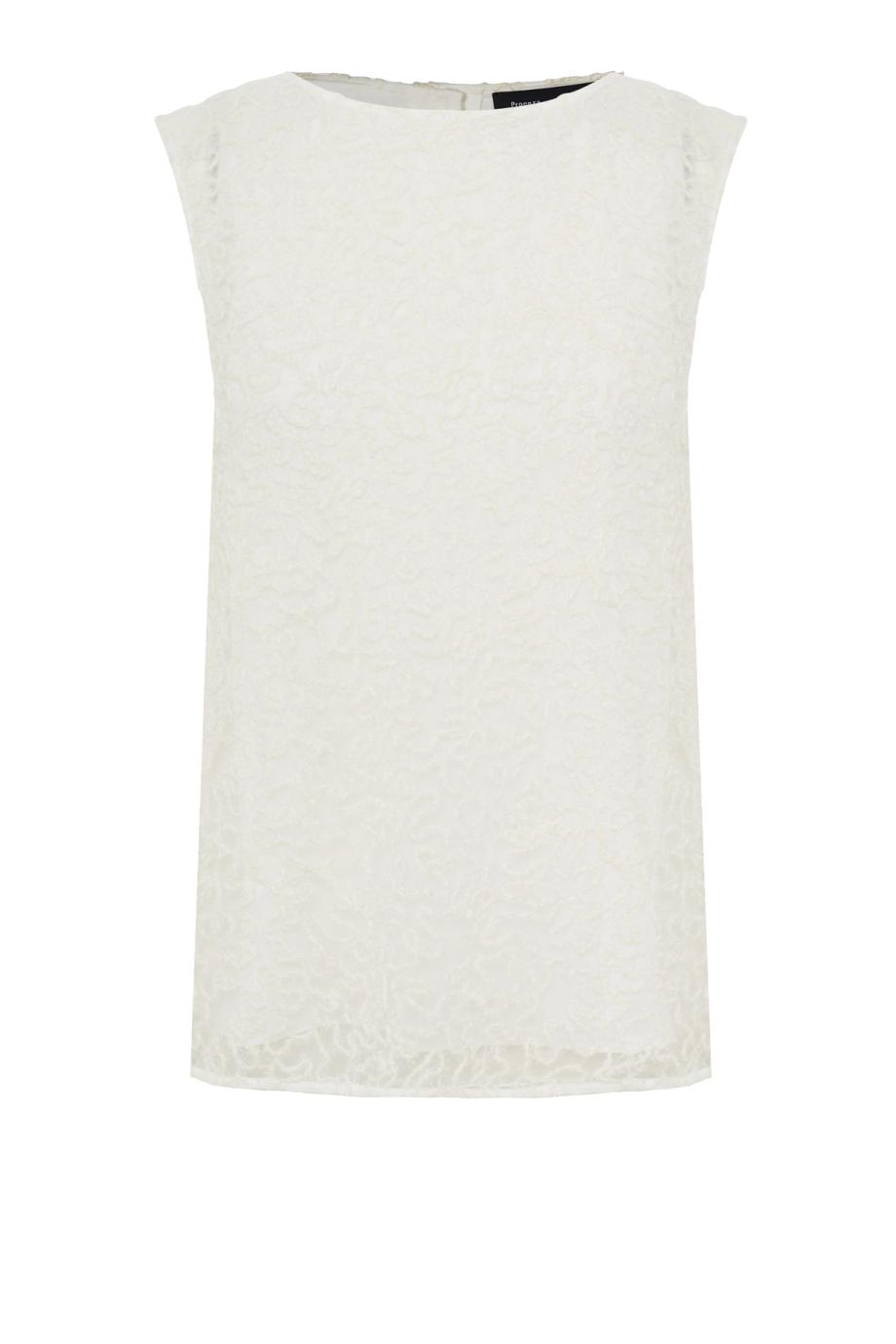 Virgine embroidered top