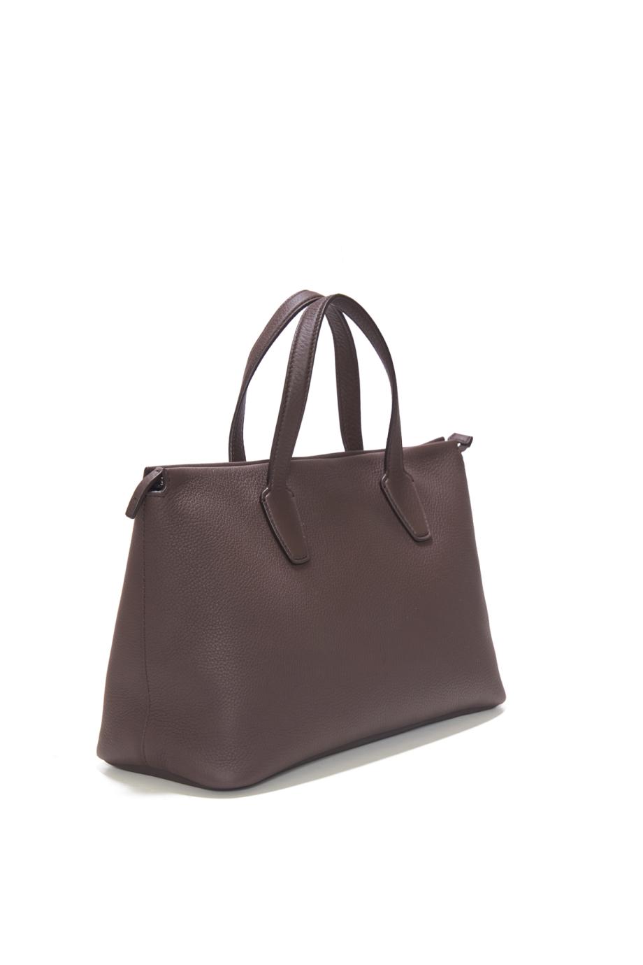 Marcel leather top handle bag