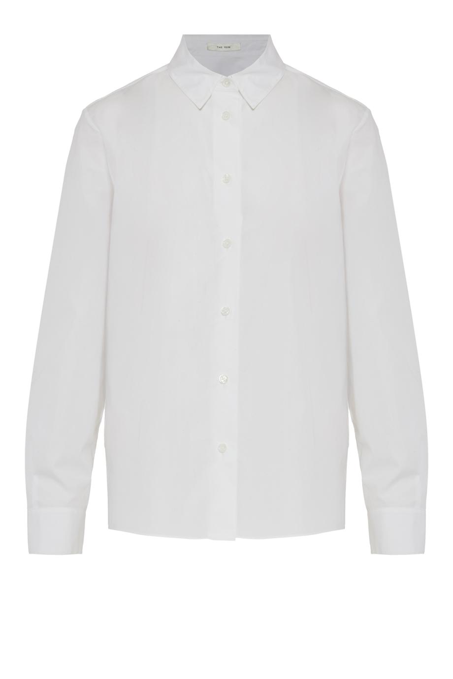 Sadie cotton-poplin shirt