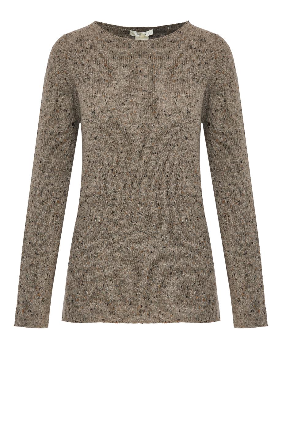 Maira melange cashmere sweater