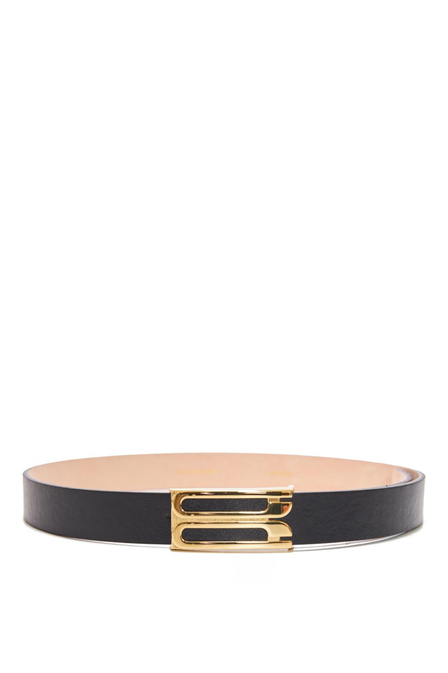 Dorian leather belt in Black