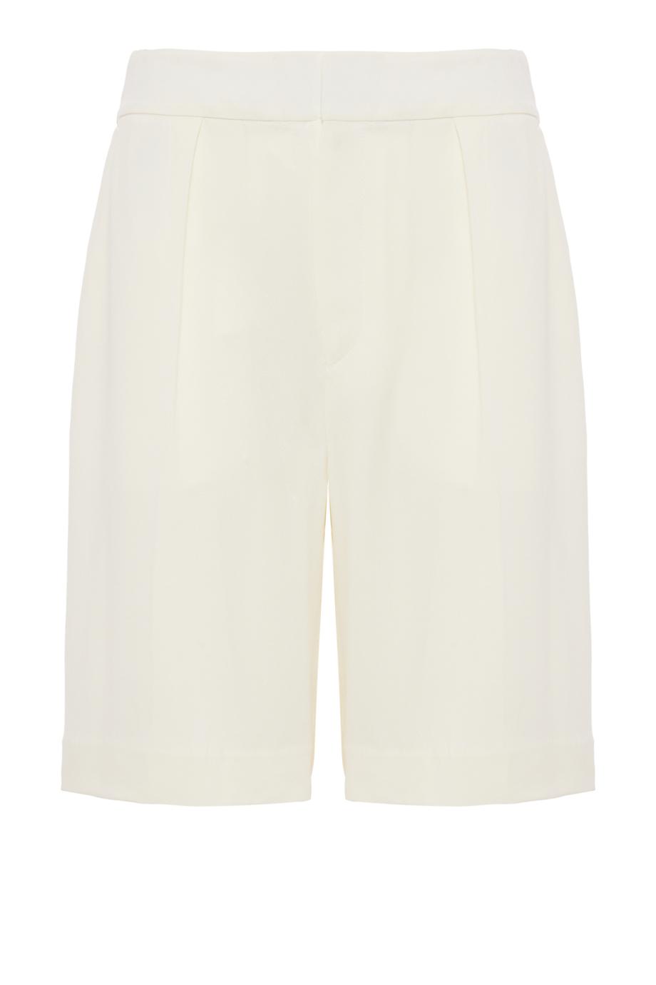 Tailored Shorts In Ivory