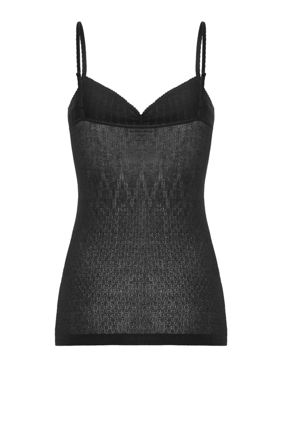 Cami Top In Teal in black