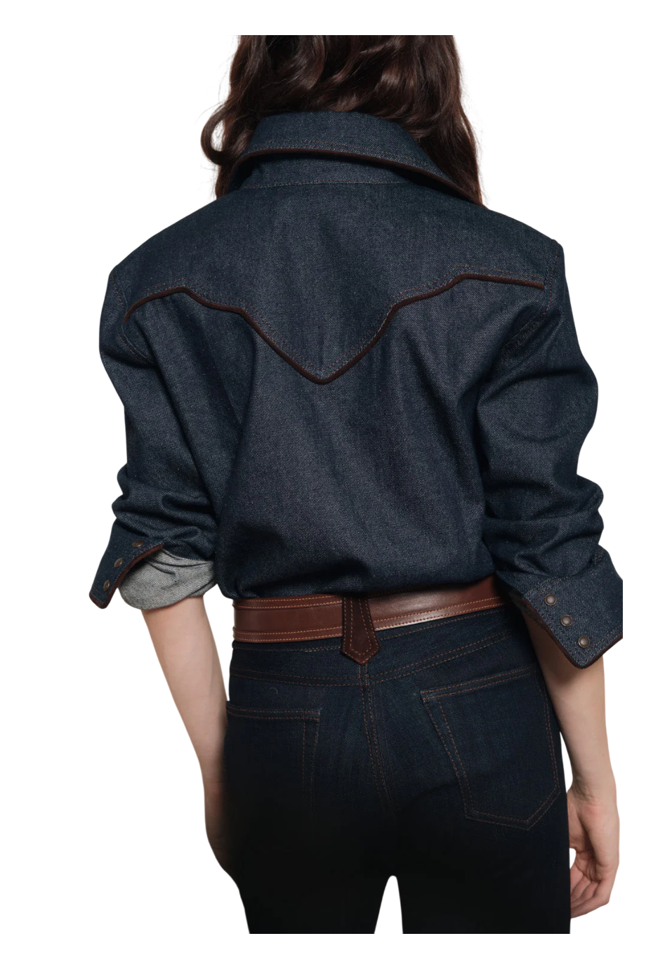 Hacia Puerto denim shirt