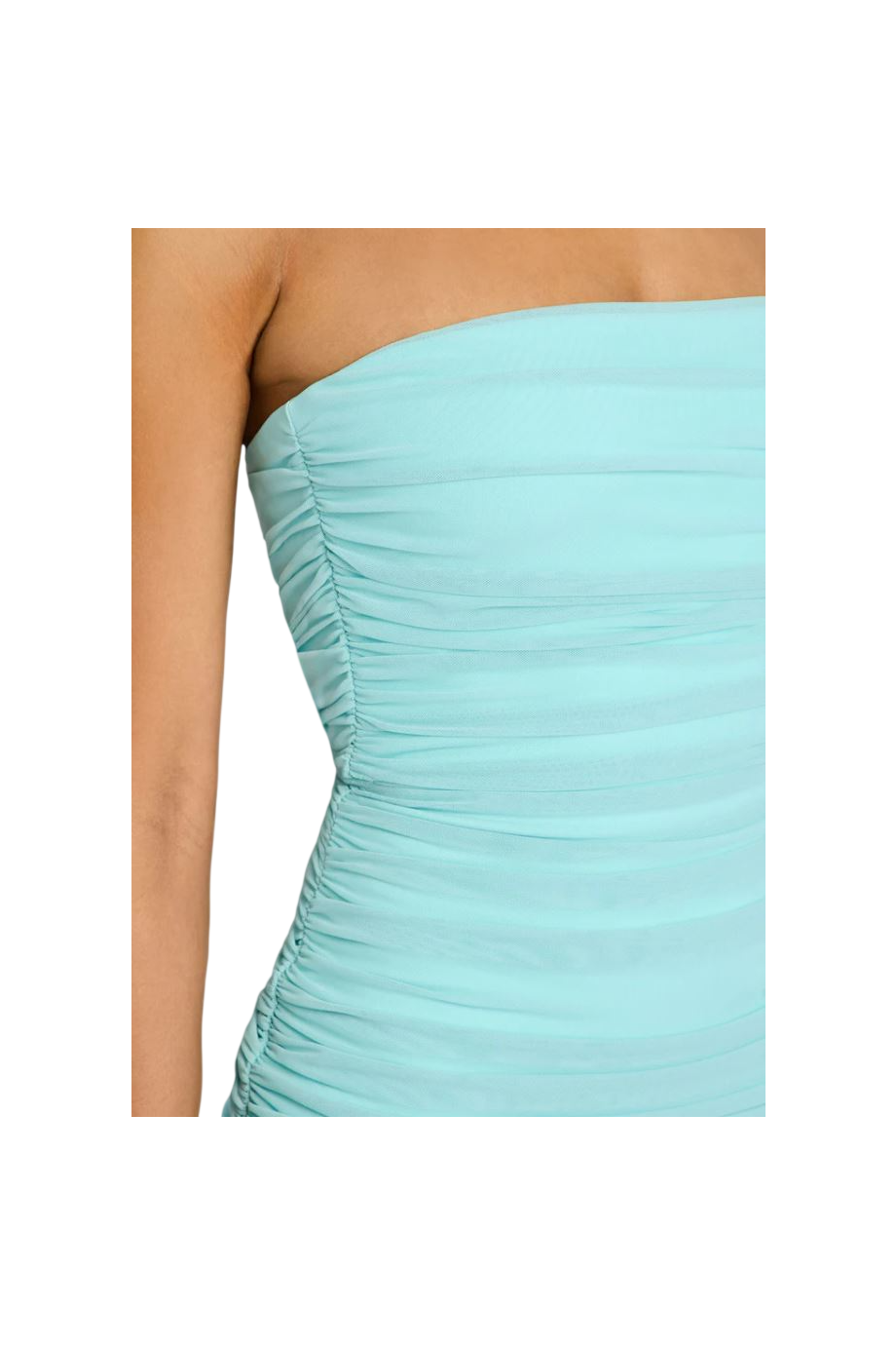 Adele strapless jersey gown in seychelles